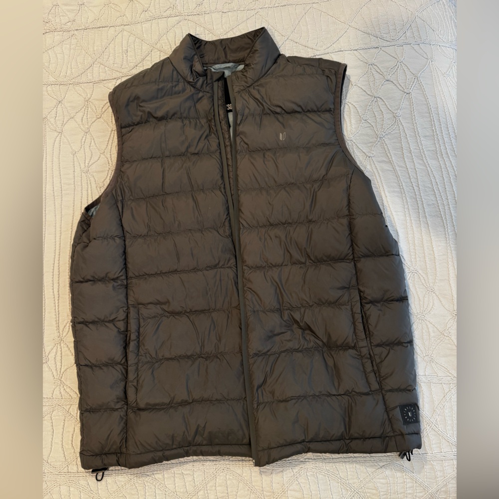 Linksoul Grey Puffer Vest Large